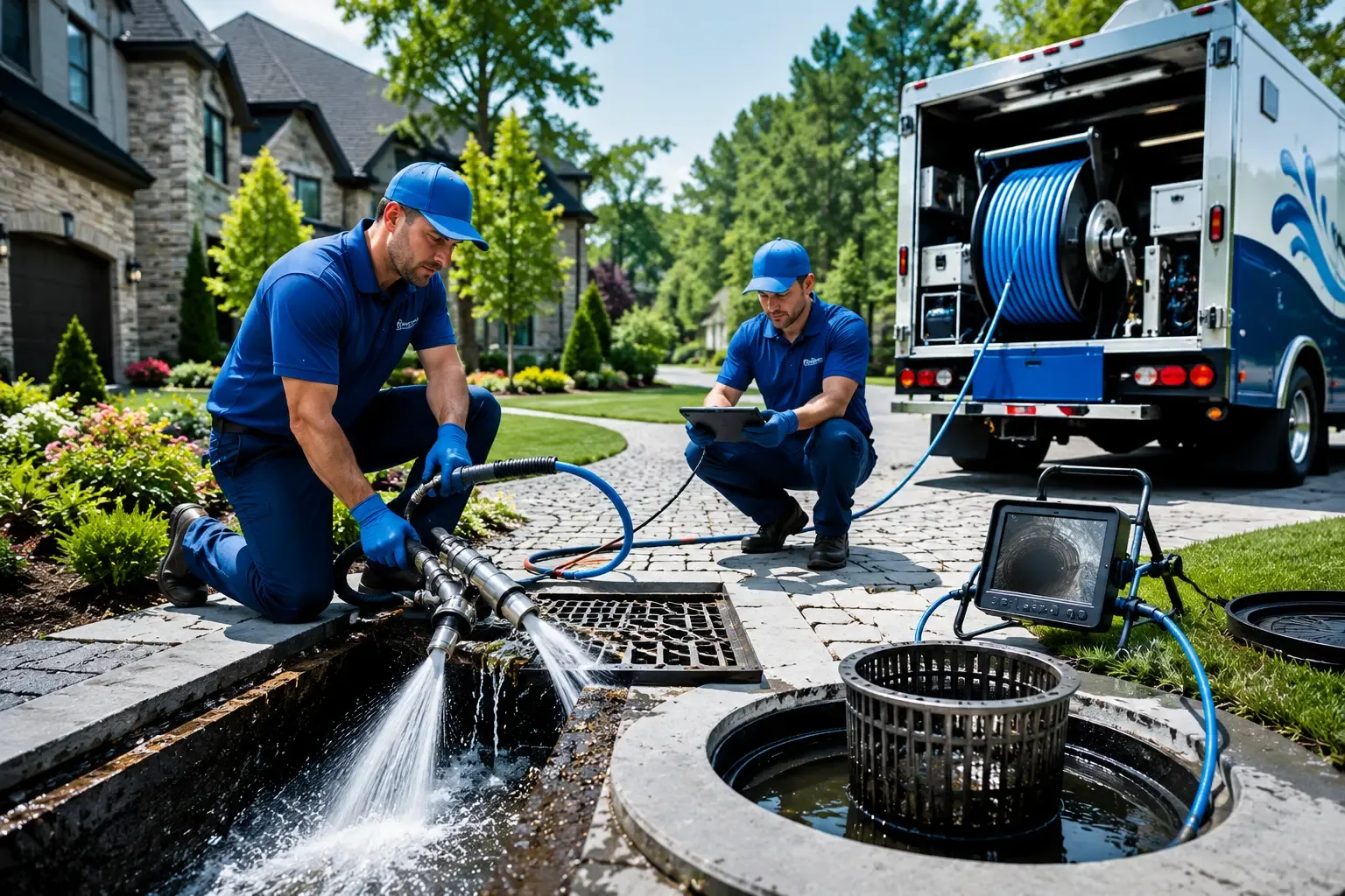 Local outdoor drain cleaning professionals in Lamar, PA