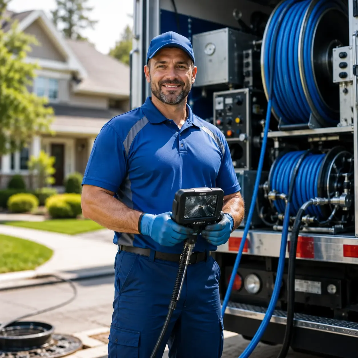 Local outdoor drain cleaning specialists in Lamar, PA